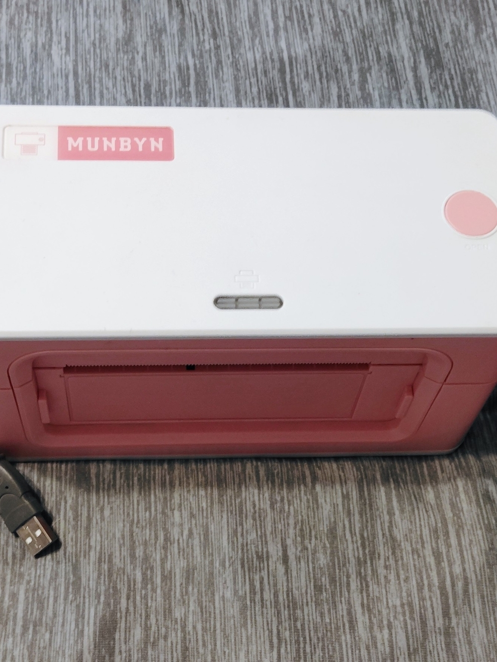 Pink Label Printer for Home Office